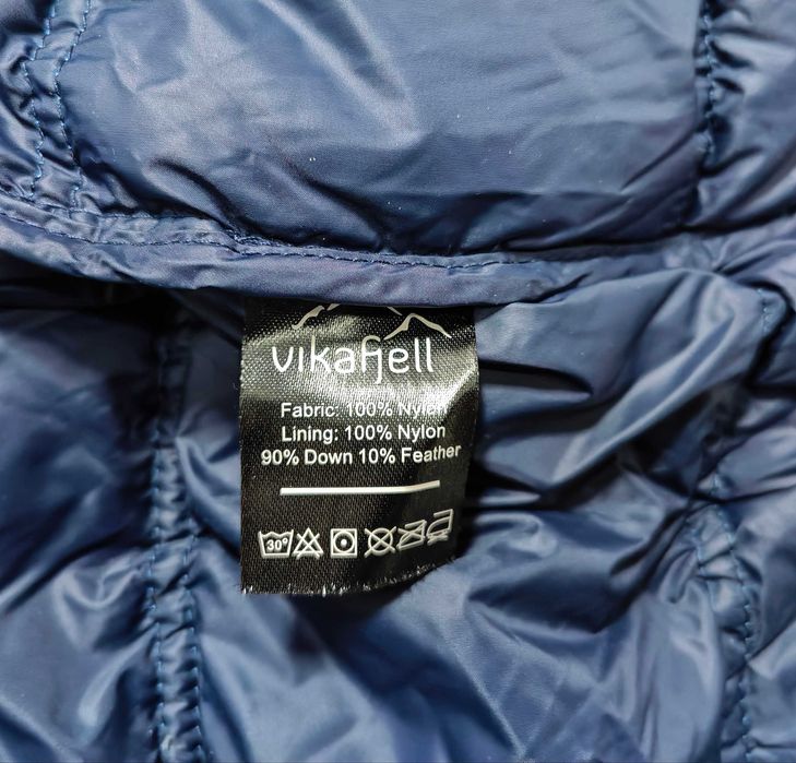 Vikafjell Оригинално мъжко яке с пух и качулка размер L