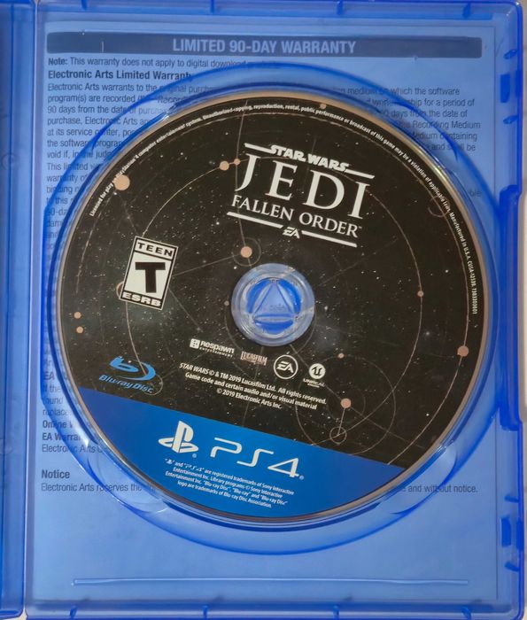 PS4 StarWars Jedi fallen order