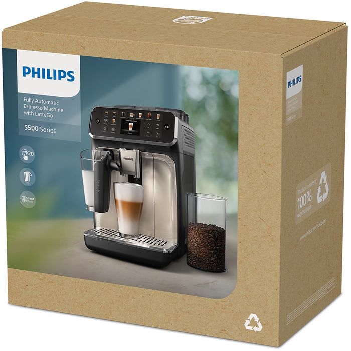 Aparat de cafea Philips Seria 5500 LatteGo – Nou! Sigilat! Ultimul model!