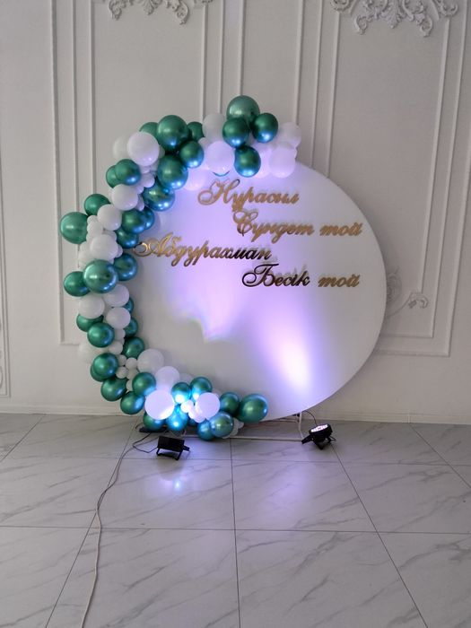 Оформление шарами