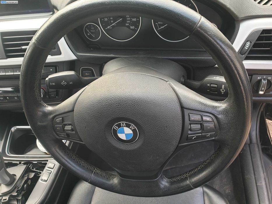 Volan 3 Spite Piele cu Comenzi BMW Seria 3 F30 NFL Non Facelift 2011 - 2014 [K0370]