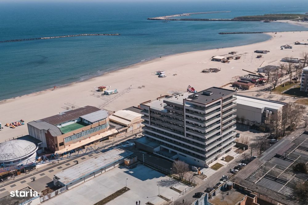 Studio Cu Dormitor Separat - Mobilat Utilat Lux- Solid Sea View Perla
