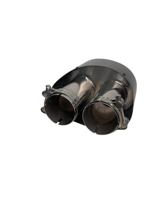 Комплект 1бр. Карбонов ауспухов накрайник неръждаема стомана