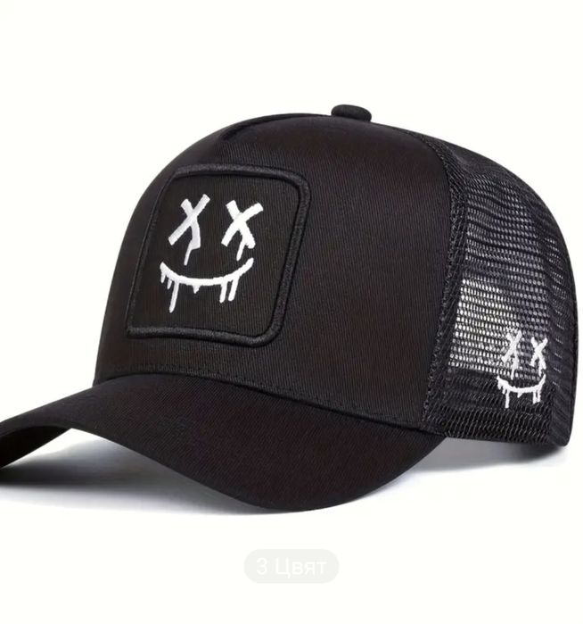 Ефектна унисекс шапка с козирка Street Style - дишаща