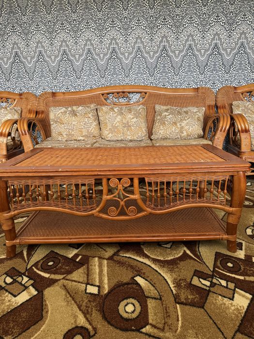 Мебель плетенная тростниковая