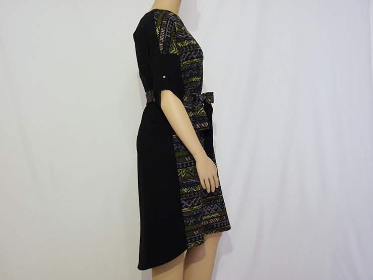 Рокля с етно мотиви - М