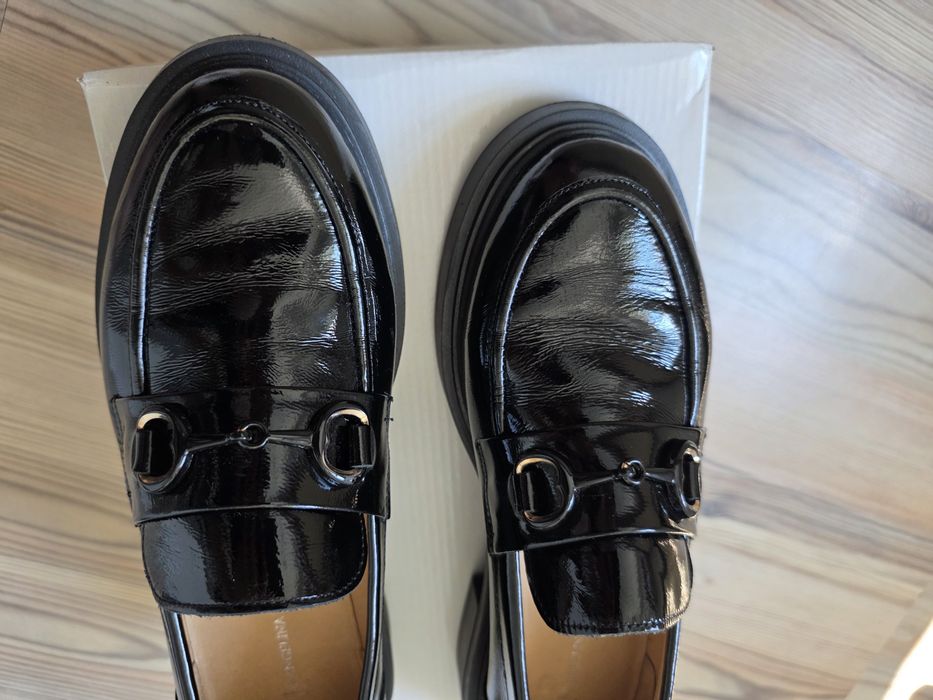 Mocasini din piele