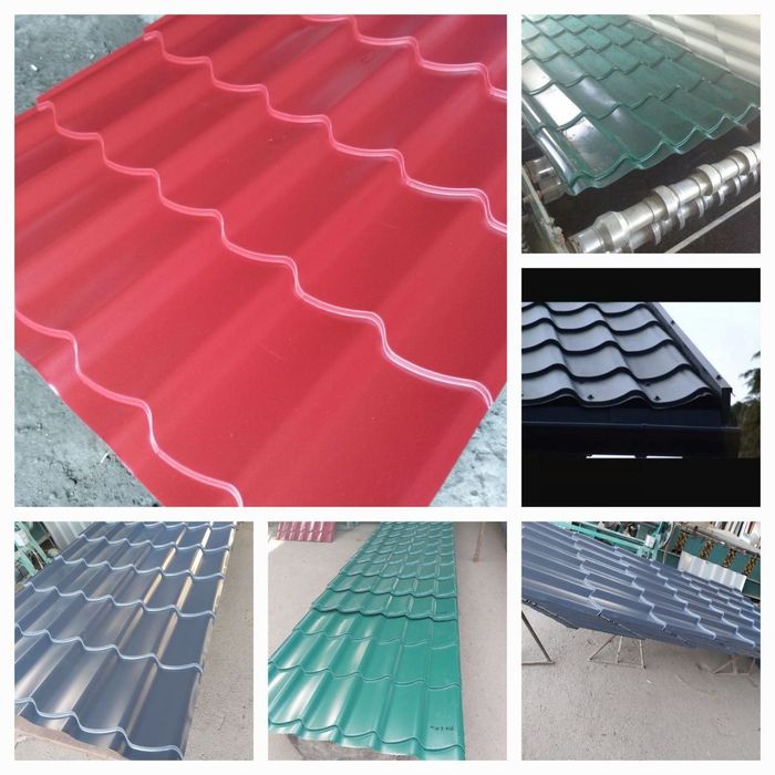Profnastil metal cherepitsalar