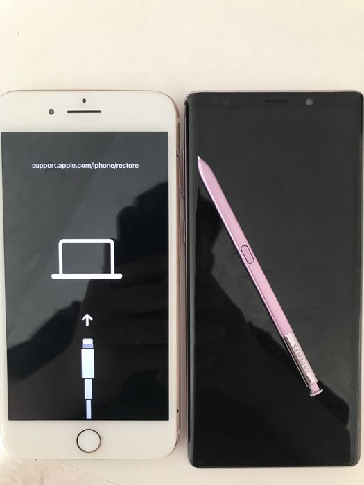 Iphone 8 plus и samsung galaxy note 9 оба 128gb