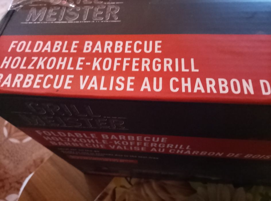 Vând grill Meister barbecue in cutie