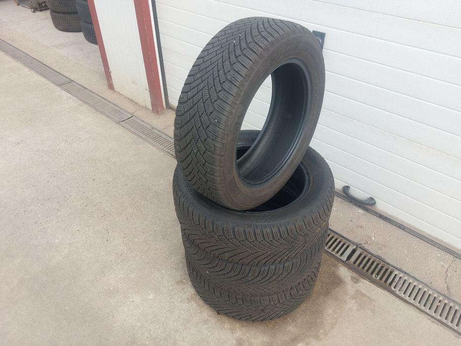 150 lei bucata! Set anvelope M+S/IARNA 205 55 16 Continental! 7 mm