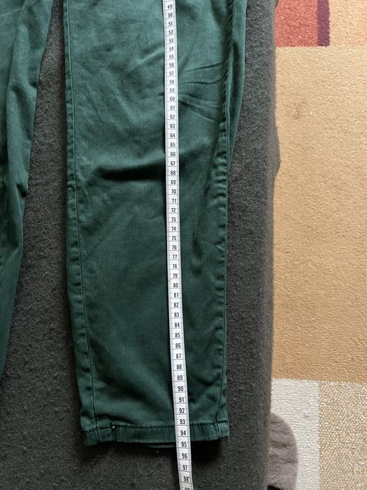 Pantaloni chino verde inchis marimea M