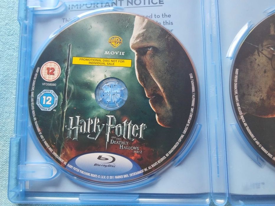 страхотен Blu-Ray  u  3D филм , Harry Potter  Deathly hallows 2