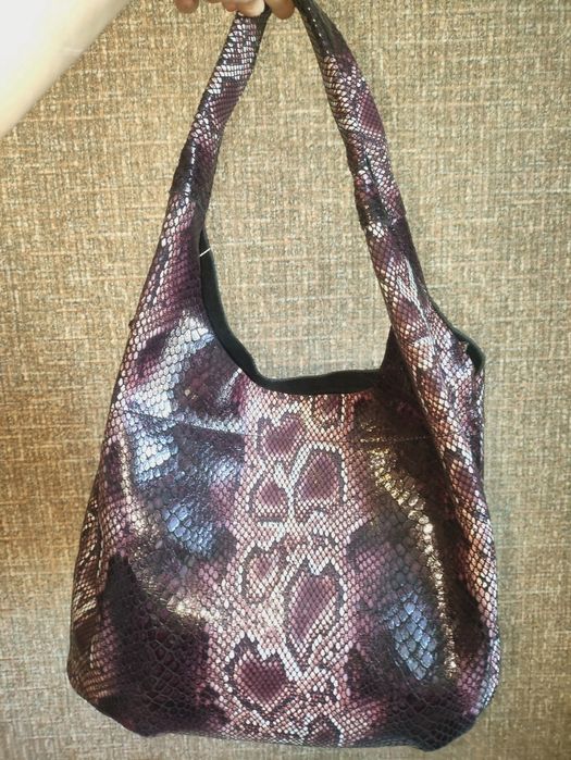 Сумка-мешок. Натуральная лазерка.