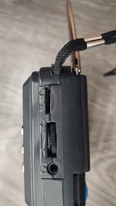 Мини радио с LED лампа