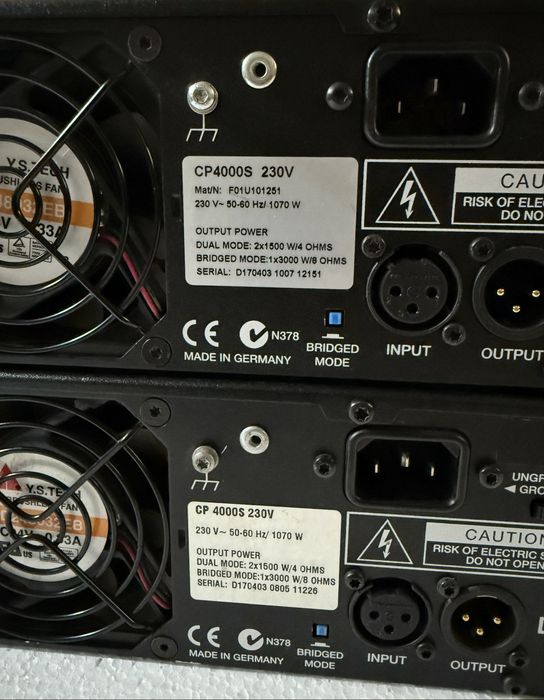 Vand amplificatot Electrovoice EV CP4000S ( dynacord LX 3000 )