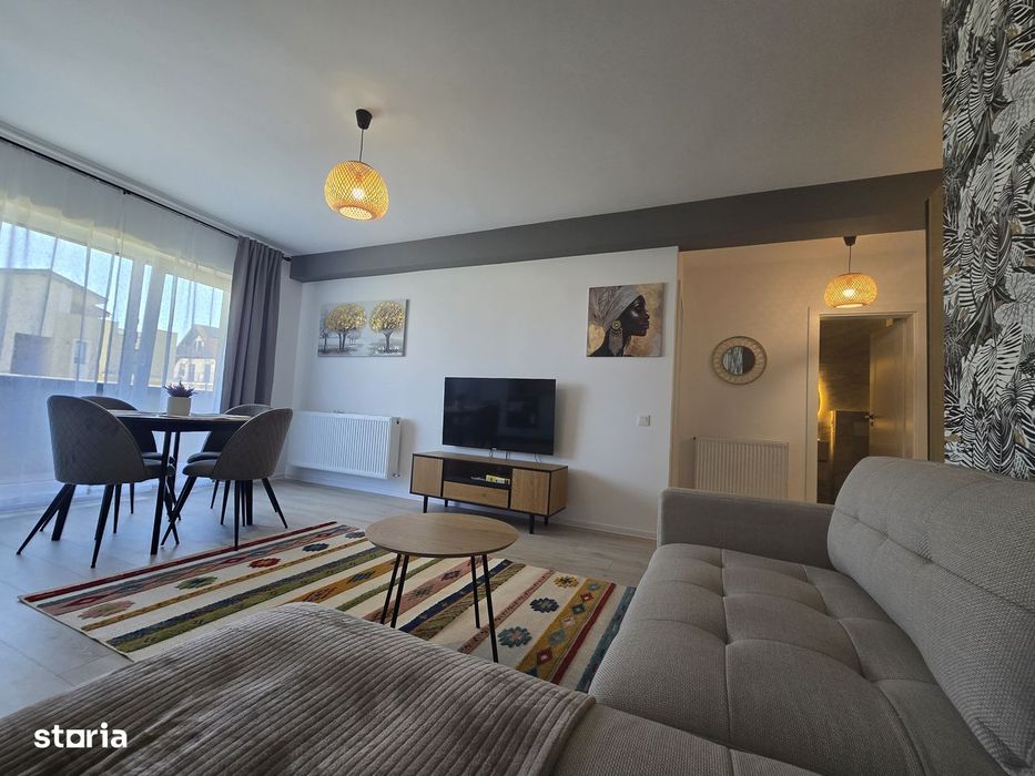Apartament 2 camere complet mobilat utilat prima inchiriere