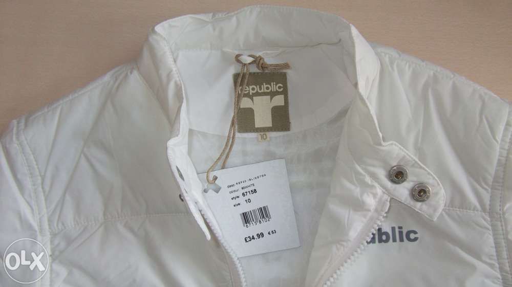 Geaca dama  REPUBLIC UK marimea M 10UK NOUA