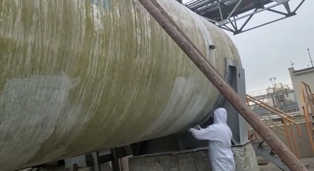 Ремонт стеклопластиковых емкостей и резервуаров