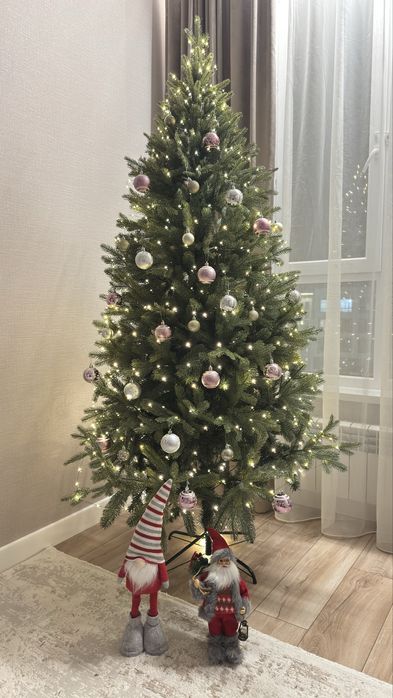 Елка новогодняя напольная 210 см