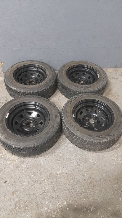 Set Roti Jante Otel cu Anvelope 215 /65/R16  5×114,3  Off Road Dacia Duster Nissan Toyota Subaru Renault Kadjar Kia Hyundai Mazda Freelqnder Suzuki