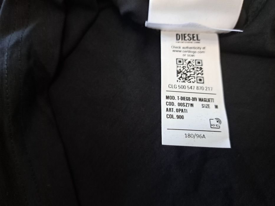 Diesel-Ориг. Тениска Нова!!!