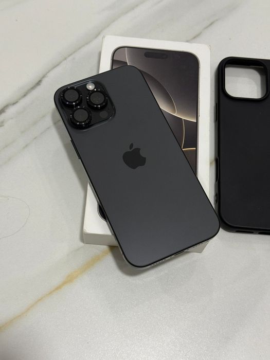 iPhone 16 Pro Max 256 Gb Black / stare foarte buna / full box /