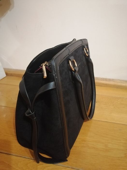 Нова дамска чанта велур