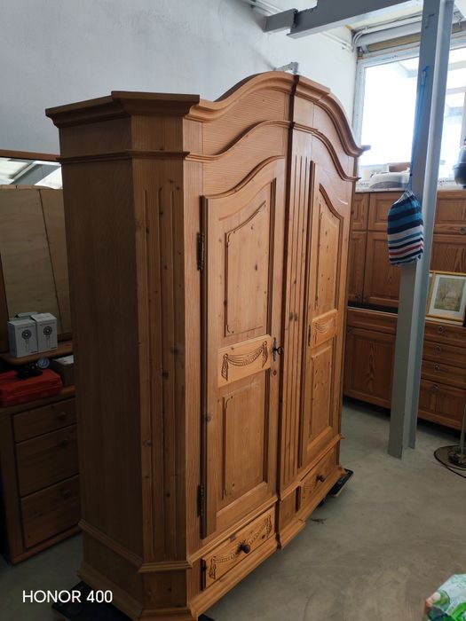 Dulap - Șifonier Lemn Masiv Natur - Rustic - Mobila Germania