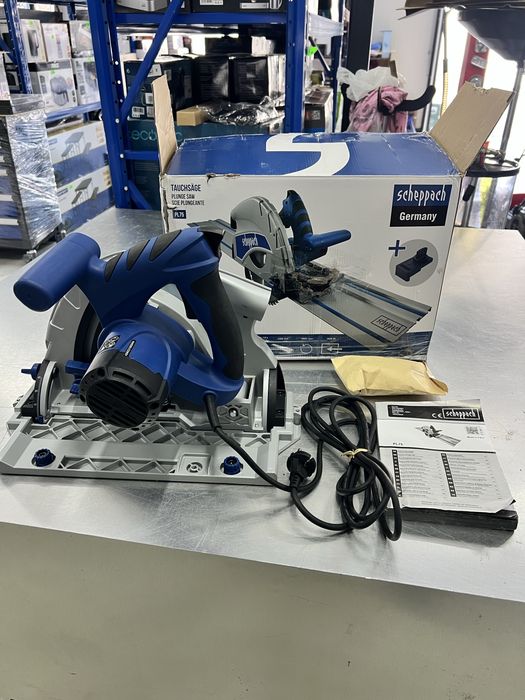 Ръчен потапящ циркуляр 1600W, 210мм Scheppach PL75