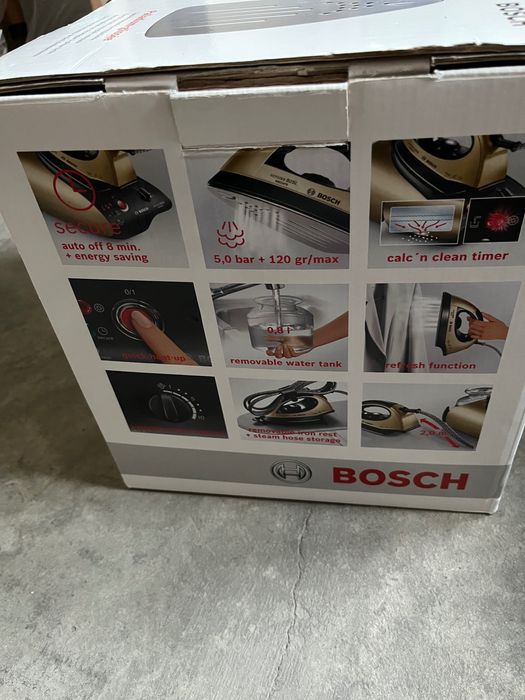 Statie de calcat cu aburi Bosch