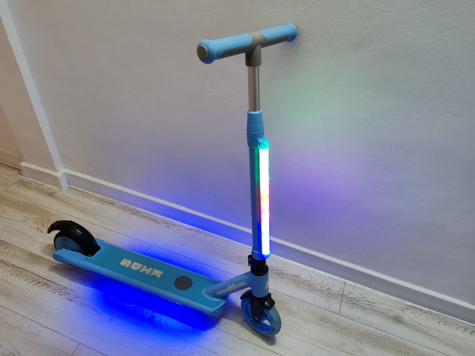 Trotineta electrica copii cu lumini