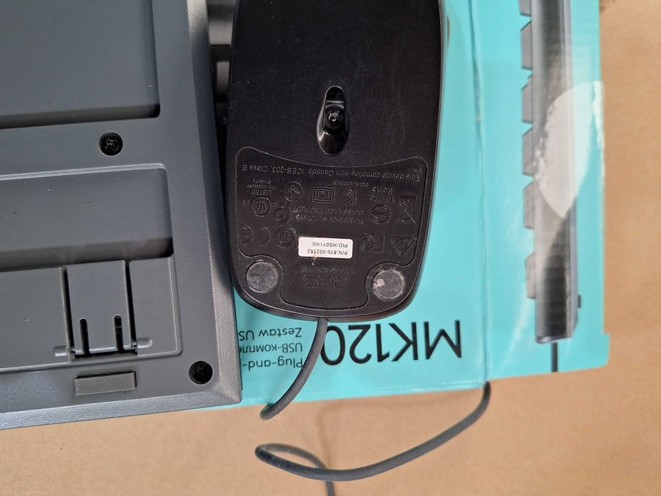 Мишка и клавиатура Logitech MK120