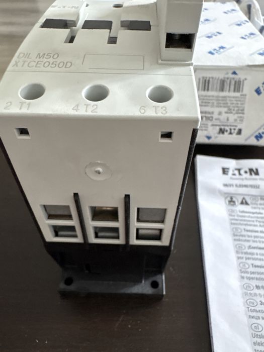 Contactor Eaton DILM50 24-27v DC