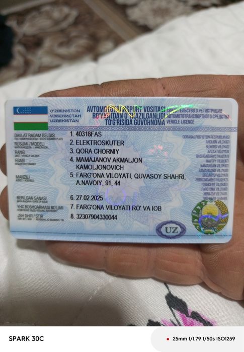 Arzon Damas benzin va gazda yuradi