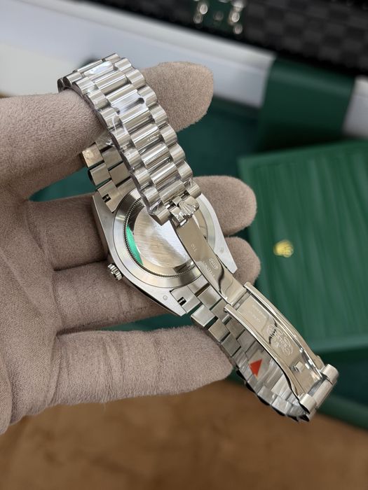 Rolex Day-Date 40 Platinum Roman Dial