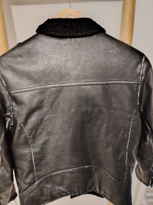 Geacă imitație piele pentru copii