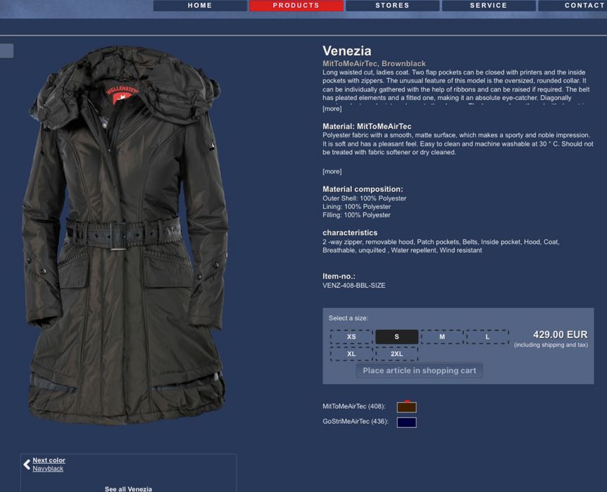 Wellensteyn  Дамско Яке/Парка / М / Оригинал