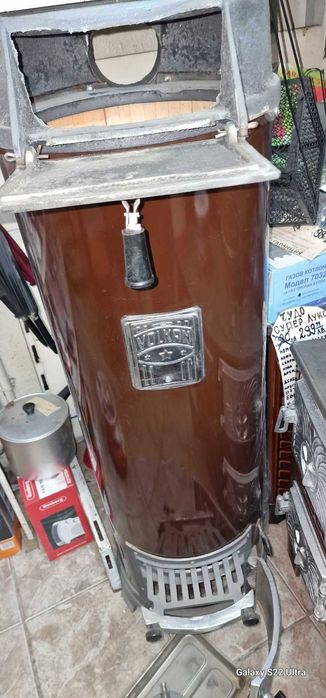 Отоплителна печка с кофа или с тухли