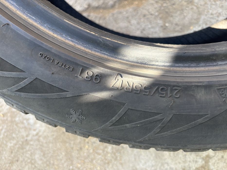 Зимние шины 215/55 R17