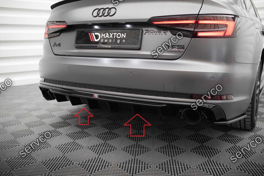 Difuzor bara spate Audi A4 S-line B9 2015-2019 v26 - Maxton Design