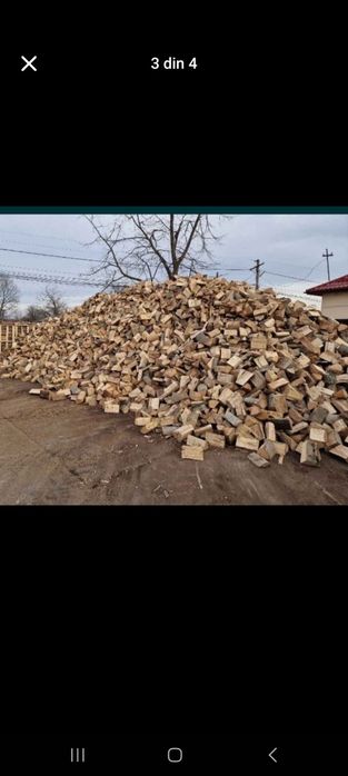 Lemne de foc paletizate la oferta 250 lei