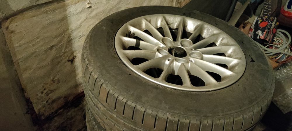 Джанти с летни гуми за bmw 5 е39 Style 48