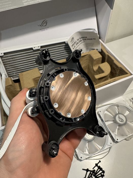 Cooler Procesor Asus Rog Strix LC 360 RGB, Alb