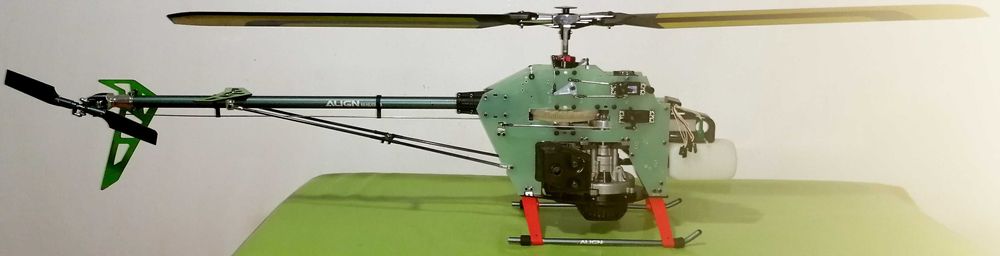 Elicopter T-Rex 600, cu motor Zenoah 29cc, benzina