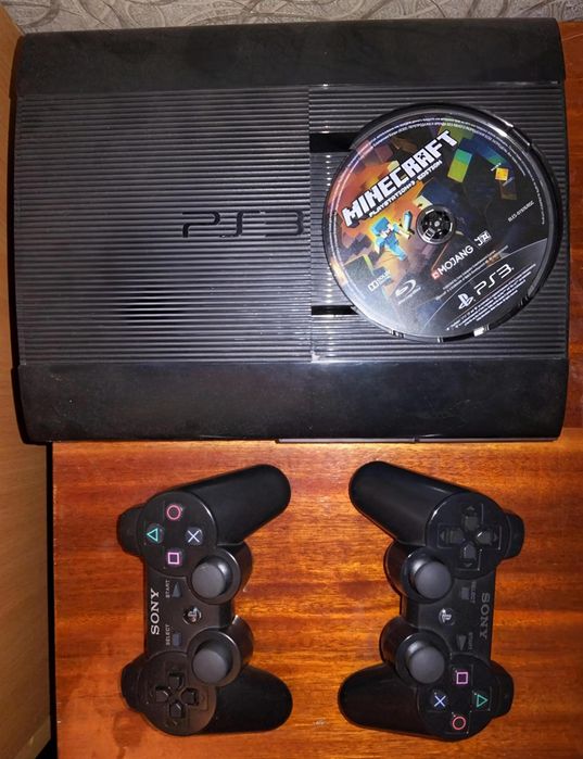 Ps3 super slim (прошитая) Руль и Педали