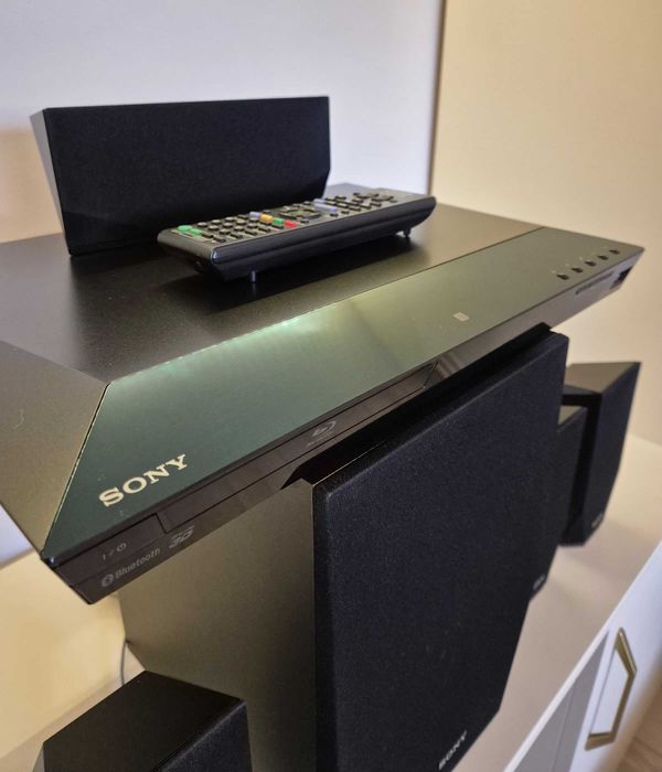 Home Cinema 5.1 Blu-ray 3D Sony BDVE2100 , 1000W , USB , Wi-Fi , Bluetooth , NFC , Radio FM , Netflix , Browser Web