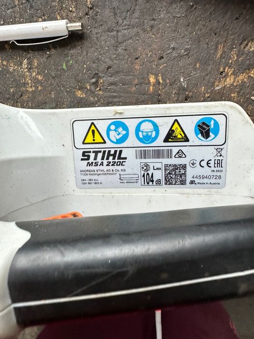 Foarfeca gard viu drujba electrica stihl