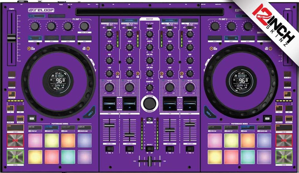 Reloop Mixon 8 Pro DJ Controller\ DJ Контролер Чисто нов със скин