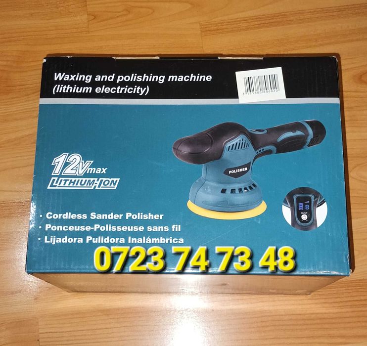 Masina polisat noua aparat polisat nou sigilat smirgheluit